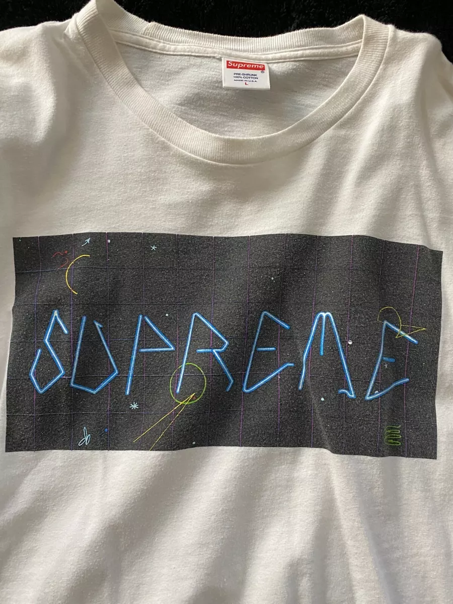 Supreme Blade Grid Box Logo L S T Shirt eBay