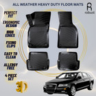 Floor Mats Liners For Audi A6 2005-2011 C6 All Weather Heavy Duty 3D Car Rugs