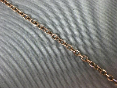 ESTATE .16CT DIAMOND 14K WHITE & ROSE GOLD HANDCRAFTED 3D FLOWER HAMMER NECKLACE - Picture 8 of 12