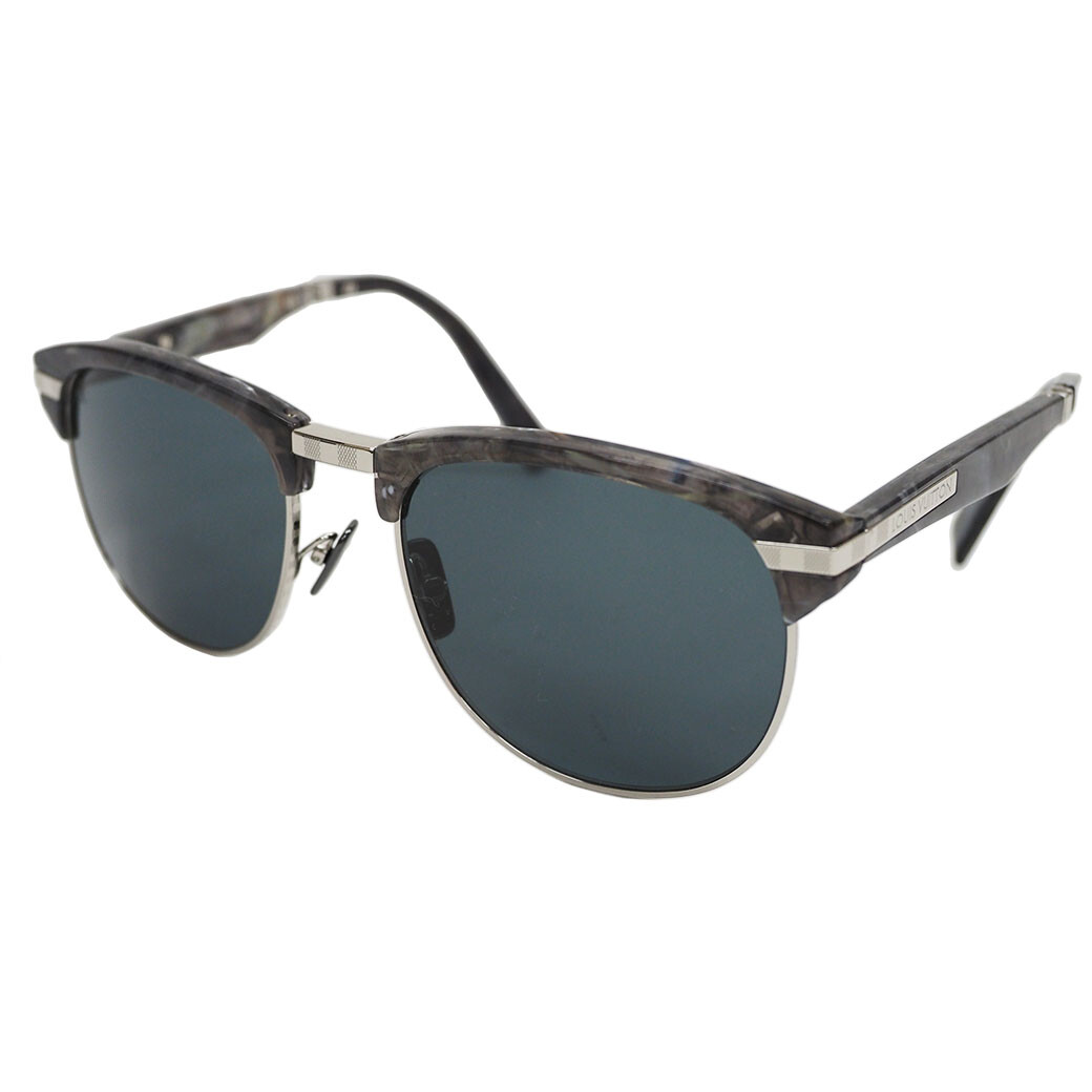LOUIS VUITTON Sunglasses Z1339U Wellington blow type folding mens