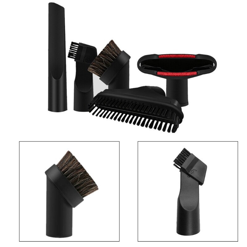 5 Pcs Vacuum Brush Head Universal Vacuum Attachment