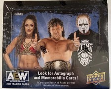 UPPER DECK 2021 ALL ELITE WRESTLING (AEW) FACTORY SEALED HOBBY BOX