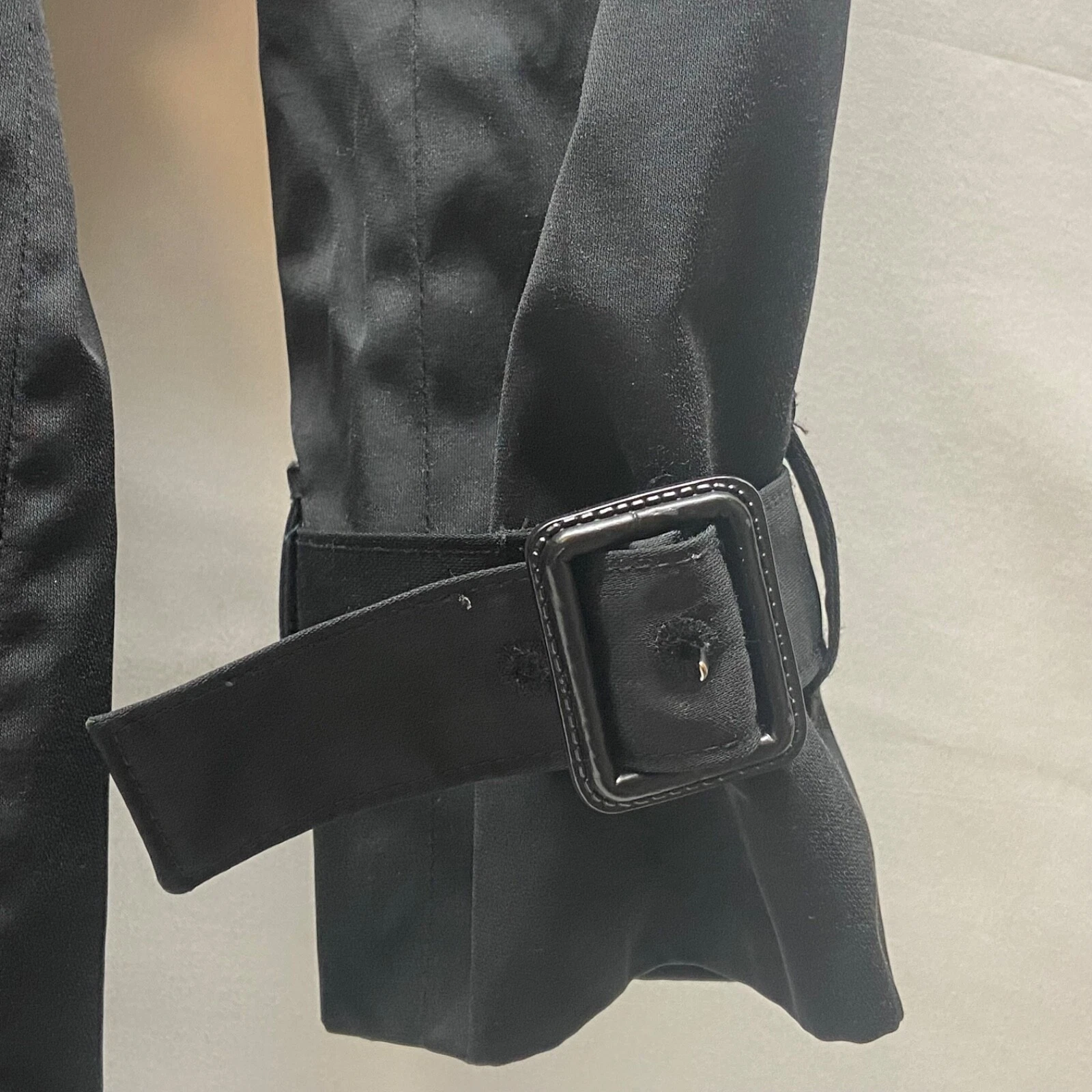 Giacca antipioggia Michael Kors nera trench donna media cappuccio rimovibile foderata ottime condizioni