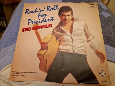 Ted Herold  - Rock'n'Roll For Präsident (Vinylsingle)