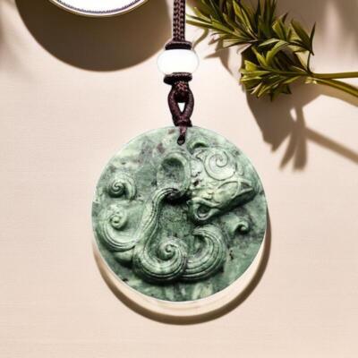 Jade Zodiac Pendant Necklaces Real Necklace Natural Jewelry