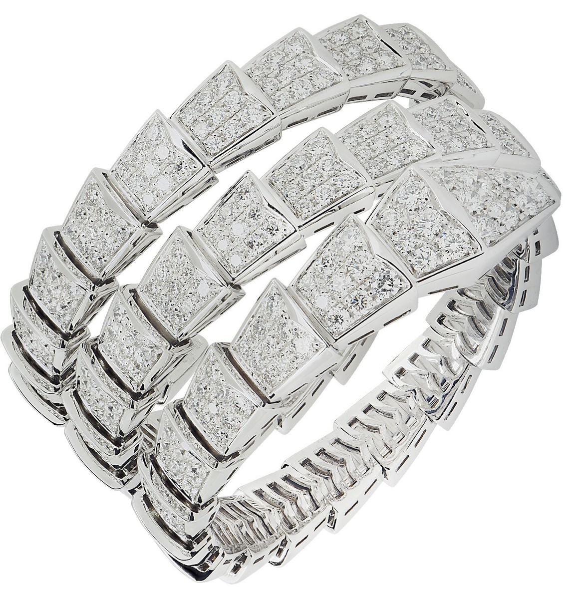 Bvlgari Double Coil Serpenti Viper Bracelet | eBay