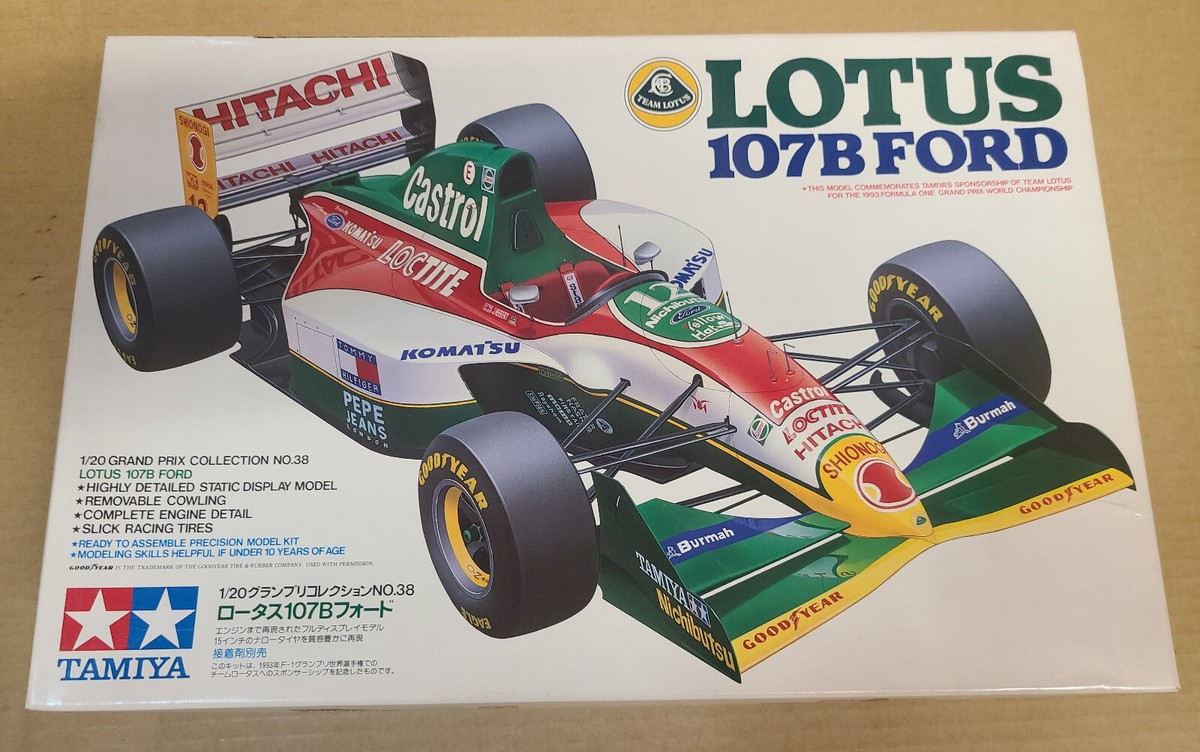 TAMIYA 1/20 LOTUS 107B Ford GRAND PRIX Collection No.38 Plastic