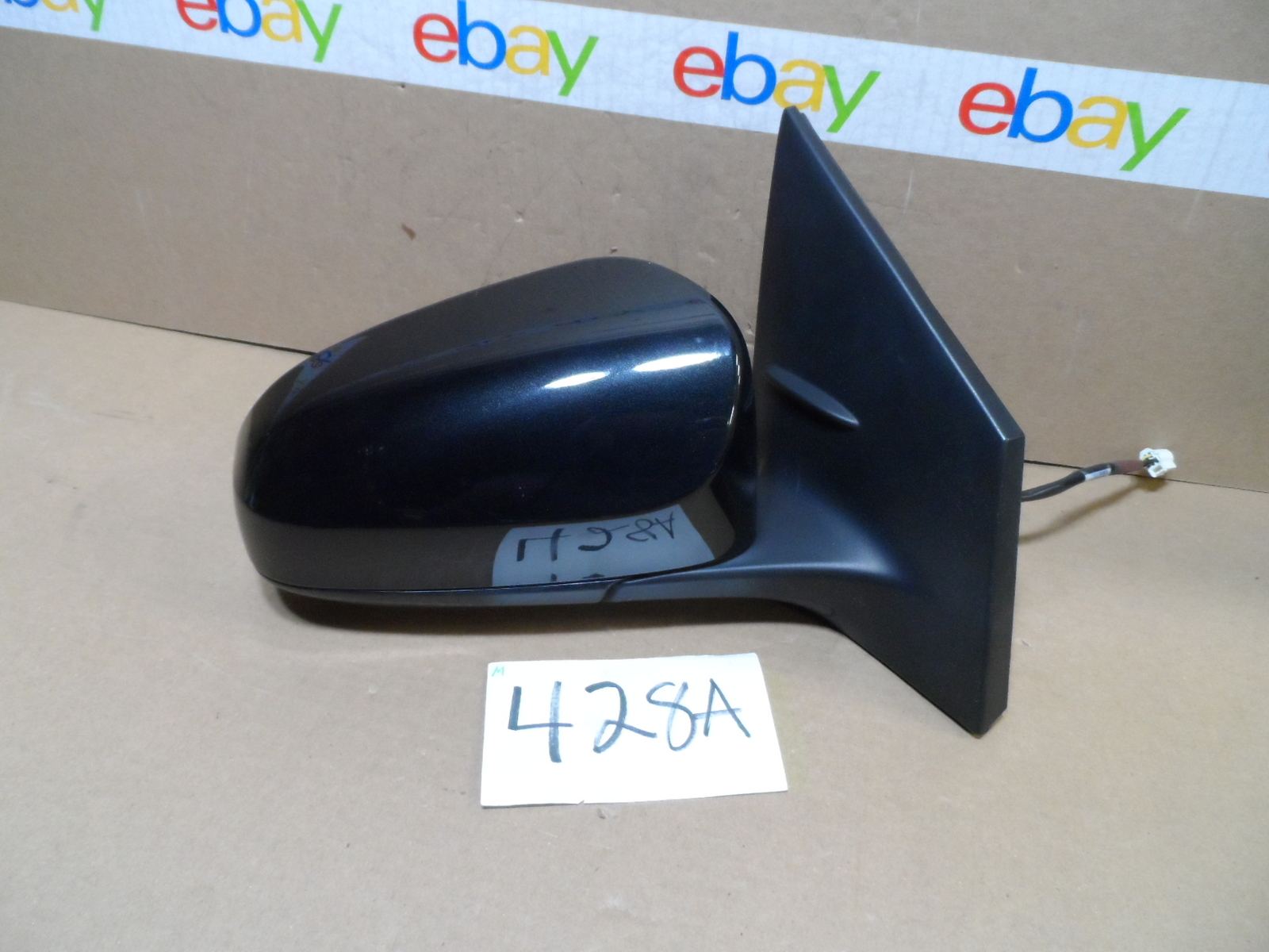 14 15 16 TOYORA COROLLA Passenger side Mirror Used Power BLACK #428-A