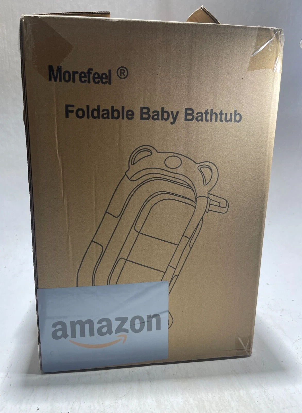 MoreFeel Collapsible Baby Bathtub Thermometer Bath Net Foldable
Opens in a new window or tab
