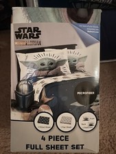 NEW Baby Yoda Full size sheet set Mandalorian Baby Yoda