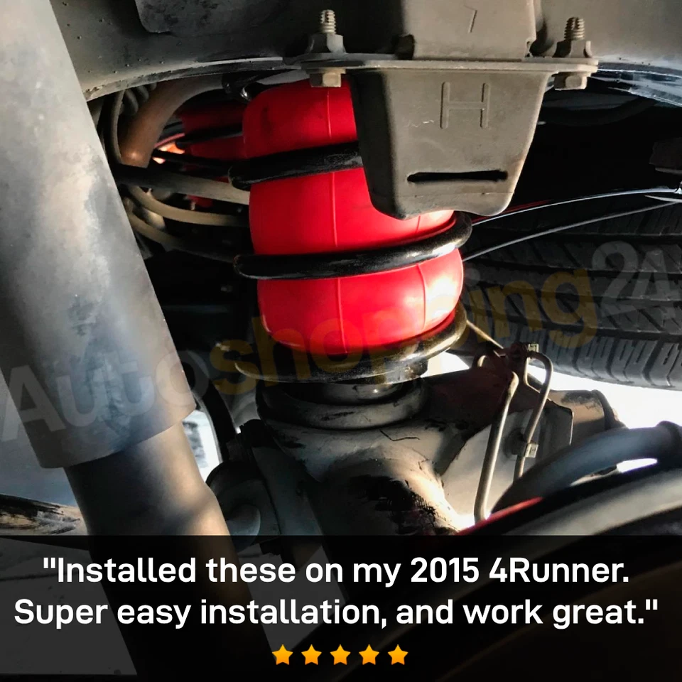 Air Lift 1000 Rear Air Helper Springs for 03-11 Toyota 4Runner, 07-14 FJ Cruiser Foto 4 de 4