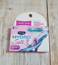  Schick Hydro Silk 3 Razor Blades Refills for...