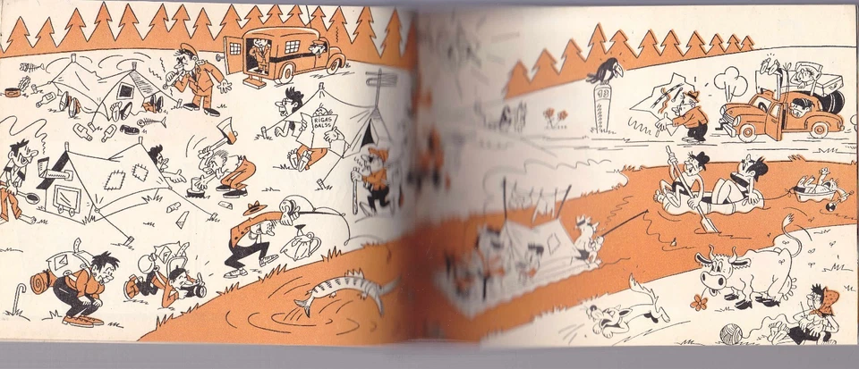 Sport + laughter Latvian caricature Satire Humor 1967 COMIC ALBUM - Image 3 of 4