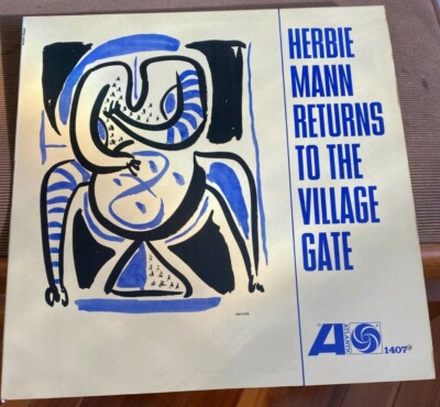 HERBIE MANN - Returns to The Village Gate ~ ATLANTIC 1407 {nm orig} wAhmed Malik