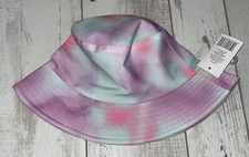 Old East Main Bucket Hat - Tie-Dye/Purple/Pink/Blue - One Size Fits Most - NEW