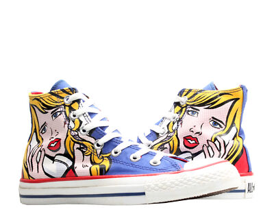 Converse Chuck Taylor All Star Pop-Art Print Royal/Yellow Hi