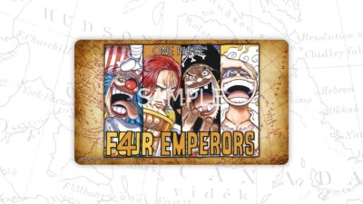 One Piece Card Game Official Playmat Limited Edition Vol.1 2 Set