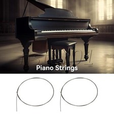 14 Piano Music Wire 3.28ft 0.825mm Dia for Broken Strings Repair Set of 2