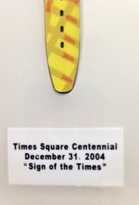 Swatch Special - Times Square Centennial - Sign of the Times