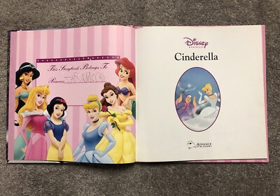 VINTAGE 2005 DISNEY PRINCESS STORYBOOK LIBRARY COLLECTION VOLUMES