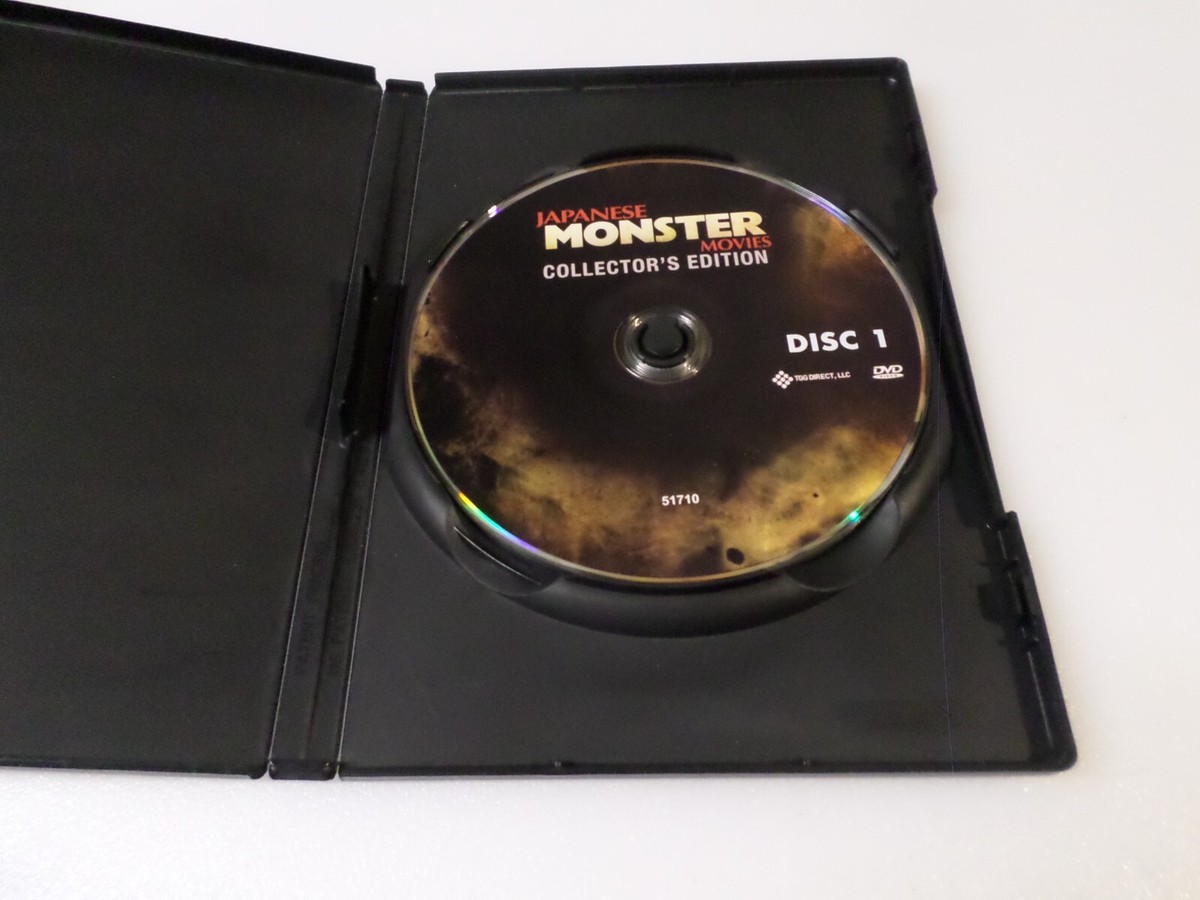 JAPANESE MONSTER MOVIES - (2013, DVD) - 3 DISC SET - 8
