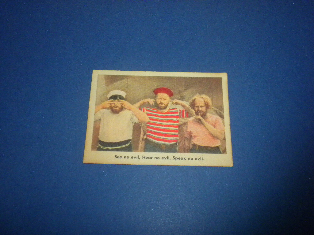 THE THREE STOOGES #17 Fleer trading card 1959 | eBay