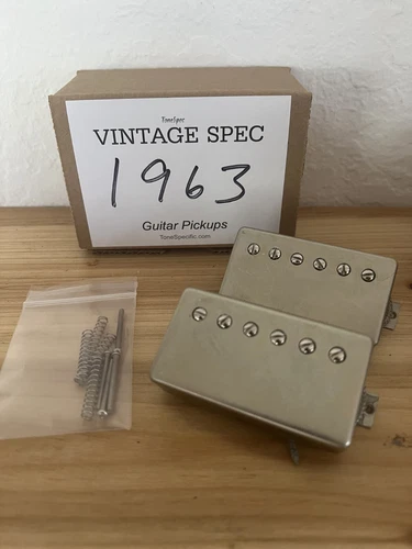 1963 Vintage Spec Gibson "Barney Kessel" Humbuckers PAT Clones Tone Specific