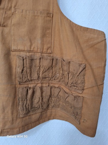 Vintage Red Head Brown Hunting Vest Size L Shotgun Shell Pockets "Read" - Picture 4 of 14