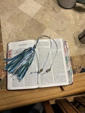 BIBLE TASSEL, Bookmark, Accessory Handcrafted 