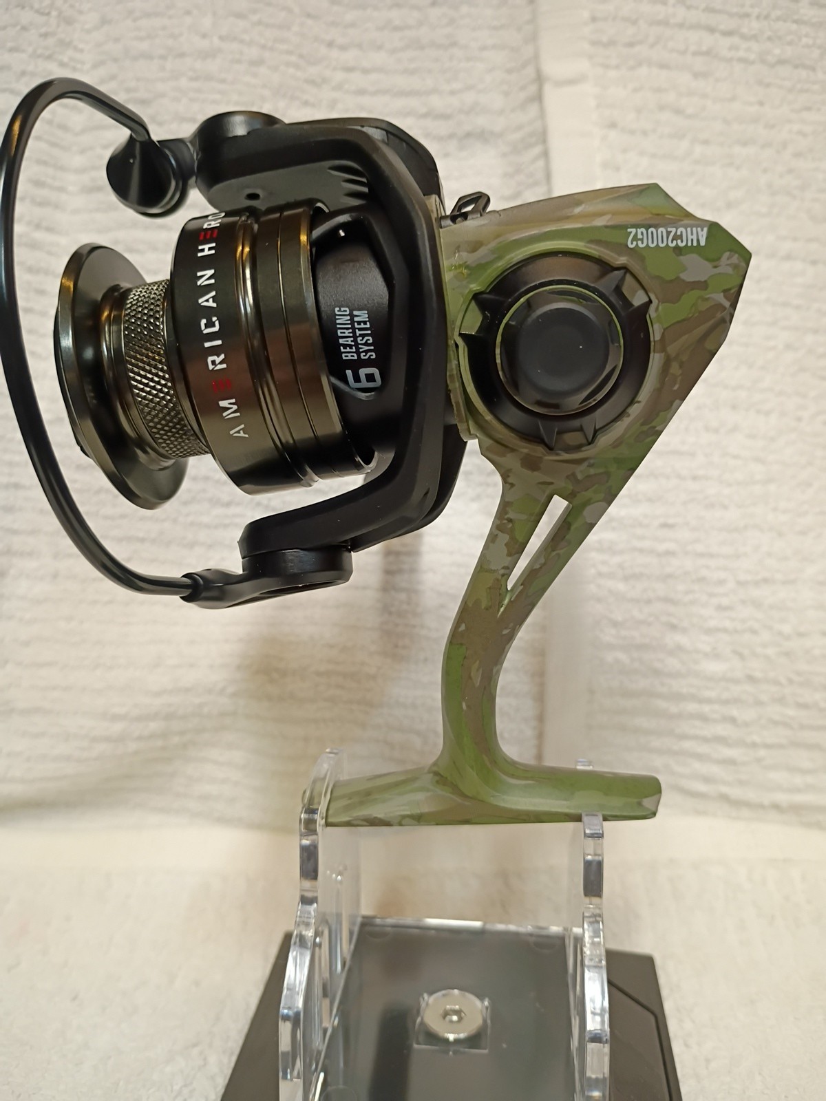 Lew's American Hero Camo 200 6.2:1  AHC200G2 6BB Spinning Fi