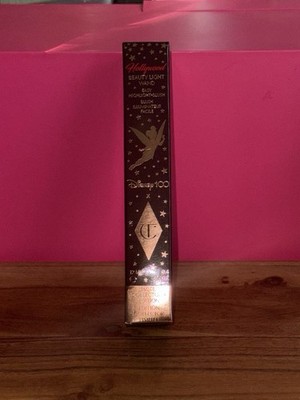 CHARLOTTE TILBURY BEAUTY LIGHT WAND DISNEY100 EDITION PINK TINKERBELL 12ML BNIB
