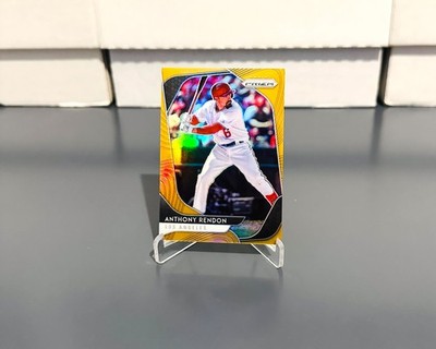 Anthony Rendon 2020 Prizm Neon Orange /100