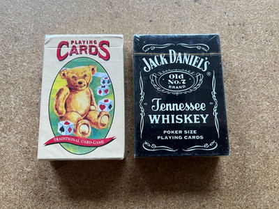 PETER WOOD & JACK DANIELS SPIELKARTEN - VERSIEGELT - KOSTENLOSER VERSAND IN UK!!