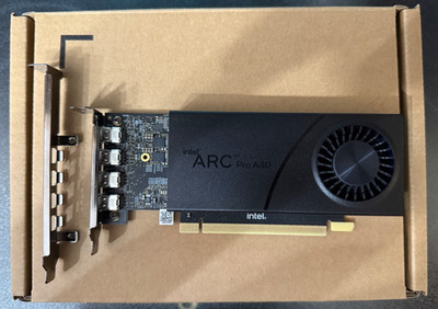 Intel Arc Pro A40 - 6GB GDDR6 - Grafikkarte - 4x Mini-Displayport - wie neu