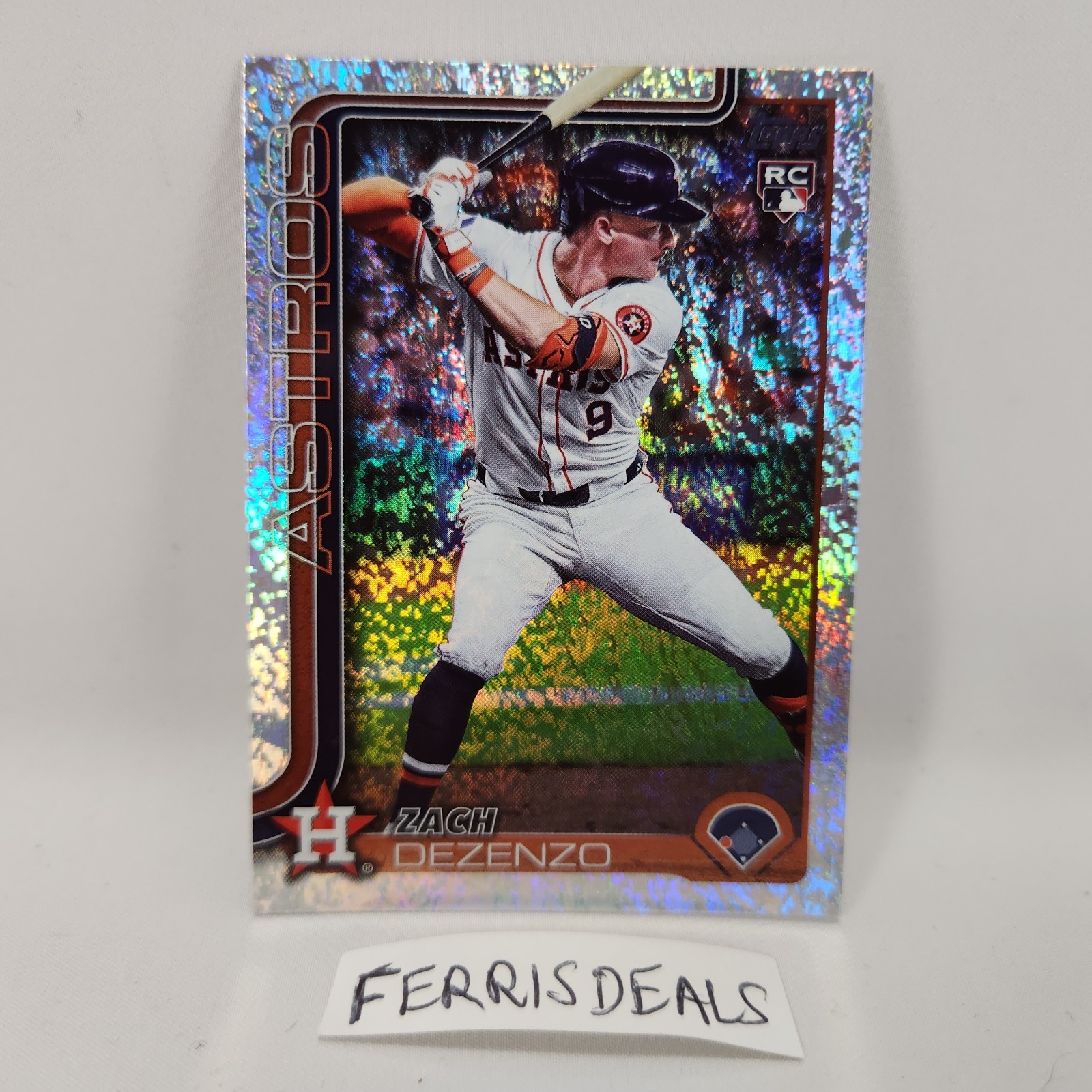 2025 Topps Series 1 - Zach Dezenzo (RC) #89 Sand Glitter