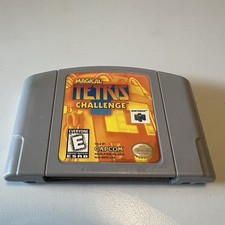 Magical Tetris Challenge Nintendo 64 N64 Authentic Cartridge Tested Working