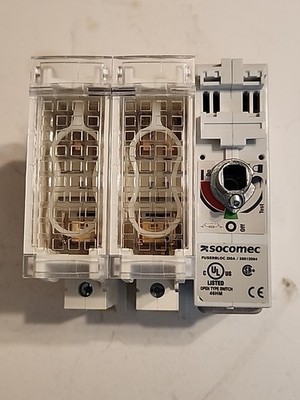 NEW SOCOMEC 38612004 Fuserbloc J30A Open Type Switch - Warranty & Free Shipping 