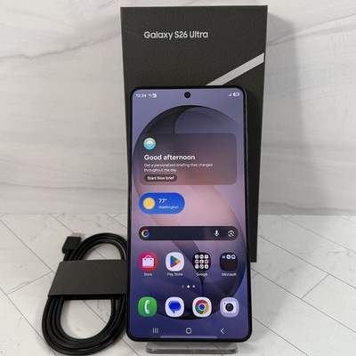 Galaxy S26 Ultra SM-S948U 256GB Black Cricket ONLY Open Box #16
