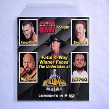 DVD WWE Raw 4/3/2013 - Puntata Completa - HD - Commento In Italiano 