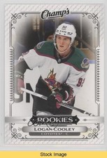 2023-24 Upper Deck Extended Series Champs Rookies Logan Cooley #C-6 READ 1e2p