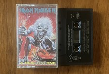 Capitol Records Iron Maiden A Real LIVE One Cassette Tape 1993 Canada Import