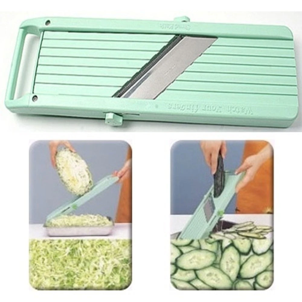 Japanese Slicer Vegetable Fruit Mandoline Cutter Kitchen Food Slicers
Opens in a new window or tab