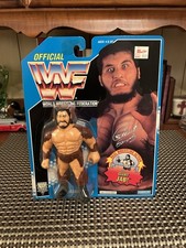 Vintage 1993 WWF Giant Gonzalez Hasbro Series 10 Blue Card Wrestling Figure Moc 