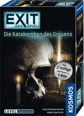GW8903 EXIT - Das Spiel: Die Katakomben des Grauens ( 2-teiliges Aben Neu & OVP