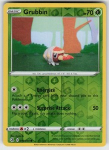Grubbin 018/264 Fusion Strike Reverse Holo Common