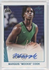 2021-22 Leaf Memories 1990 Base Platinum 40/99 Mookie Cook #BA-MC3 Auto 0w8