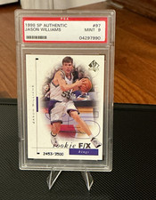 1998-99 Upper Deck SP Authentic Jason Williams Rookie F/X #97 /3500 PSA 9