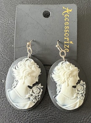 Accessorize Beautiful  Drop Dangle Hook EARRING .