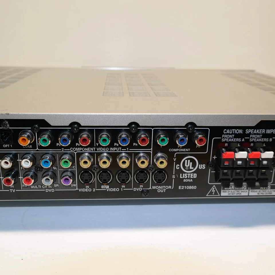 Onkyo TX-LR552 AV Receiver 6.1 Channel Slim Design Component Video 65W/channel - Image 4 of 4