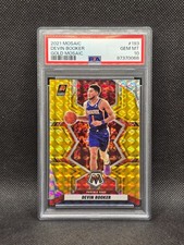 2021-22 Panini Prizm Mosaic Devin Booker Gold Prizm /10 PSA 10